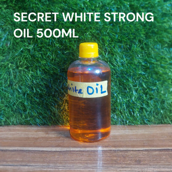 SECRET WHITE STRONG WHITENING OIL FAST ACTION 500ML To Promix With your Skincare Products