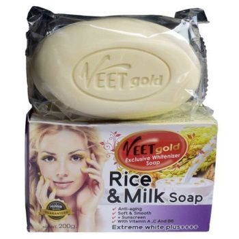 VEETGOLD RICE & MILK SOAP 200g