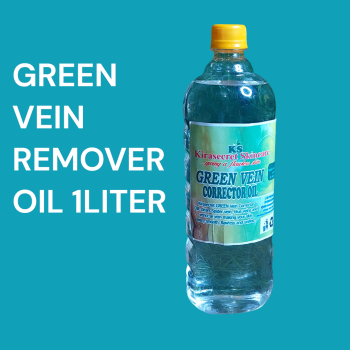 GREEN VEIN REMOVER OIL QUICK RESULT 1LITRE To Fades Old Green veins Out of your Skin very Gast