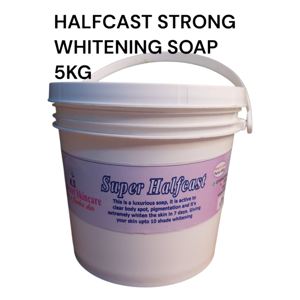 HALFCAST STRONG WHITENING SOAP FAST ACTION 15 SHADES 5kg Super Whitening