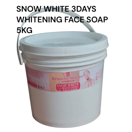 SNOW WHITE 3days WHITENING FACE SOAP VERY STRONG WHITENING 15 SHADE it Whiten the Face Very Fast and Flawless 5KG