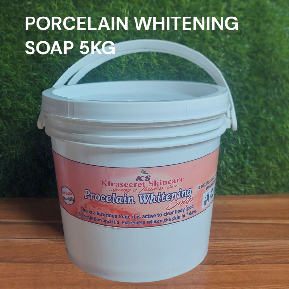 PORCELAIN WHITENING SOAP 15 Shade SUPER STRONG WHITENING This Soap Whiten the Skin very Fast 5KG