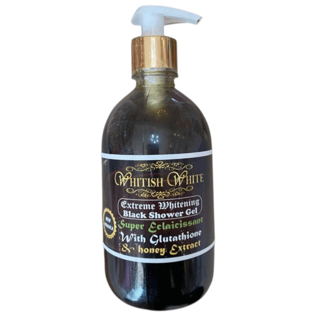 WHITISH WHITE WHITENING BLACK SHOWER GEL 500ml