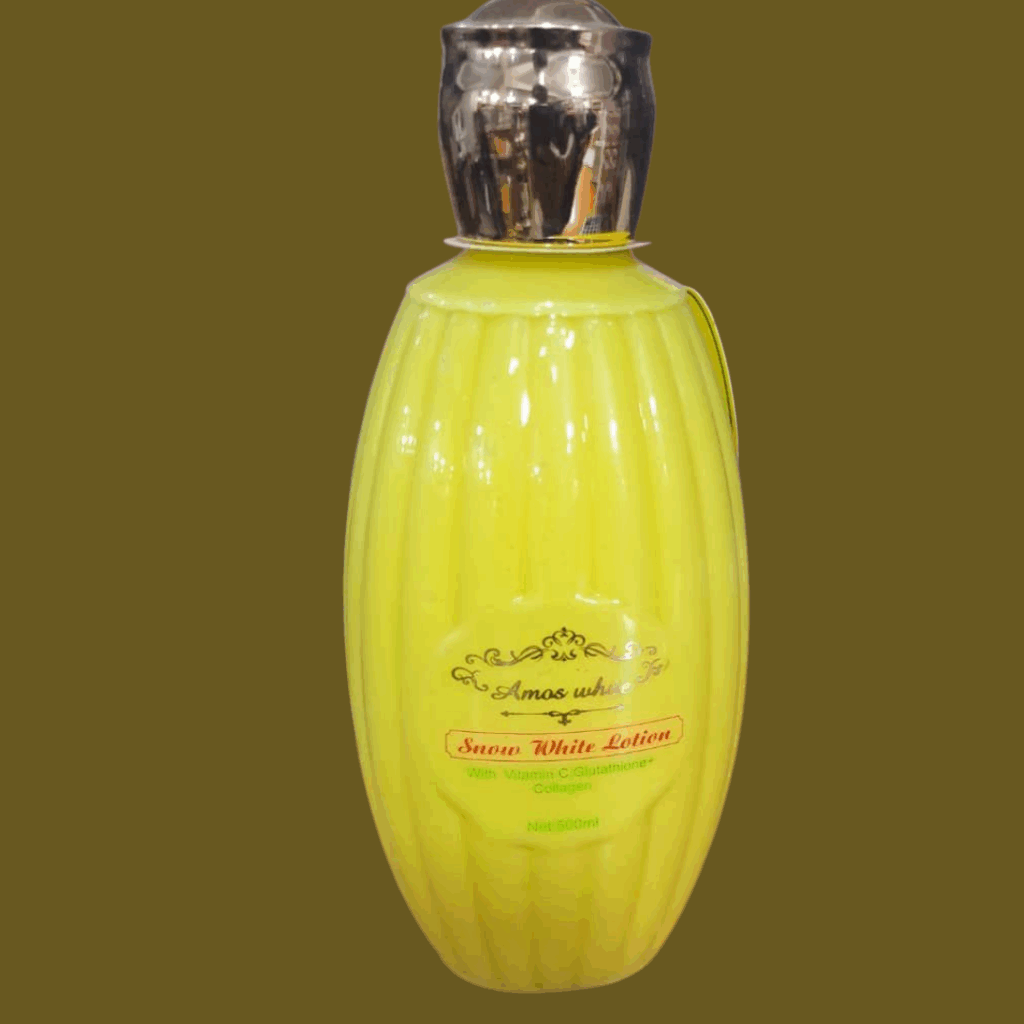 AMOS WHITE SNOW WHITE LOTION WITH VITAMIN C GLUTATHIONE + COLLAGEN 500ml