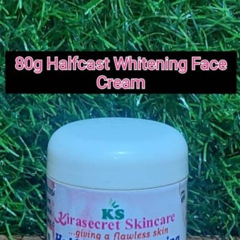 HALFCAST STRONG WHITENING FACE CREAM 15 Shades 80G It Whiten the Face and Clear darkspot