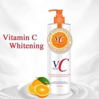 DISAAR VITAMIN C BODY LOTION 480ml For Glowibg Skin