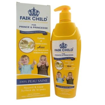 FAIR CHILD NATURAL MOISTURIZING BODY MILK WITH OATMEAL,SHEA BUTTER & COCOA BUTTER LOTION 400ml