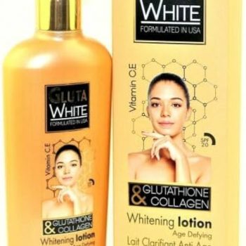GLUTA WHITE GLUTATHIONE and COLLAGEN WHITENING BODY LOTION 250ML