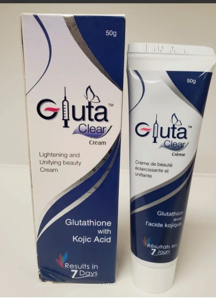 GLUTA CLEAR TUBE CREAM for knuckle and darkspot 50G