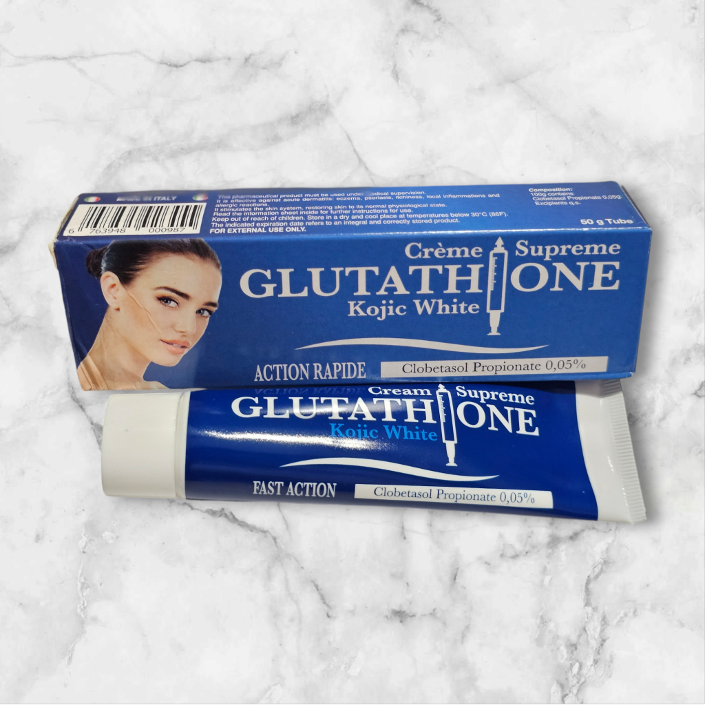 GLUTATHIONE INJECTION KOJIC WHITE TUBE 50g Whitening Tube