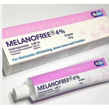 MELANOFREE HYDROQUINONE 4%TUBE CREAM 30G Whitenjng and Treatment TUBE