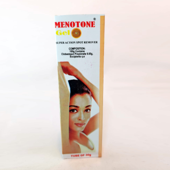 MENOTONE GEL TUBE SUPER ACTION 30g Lightening Tube