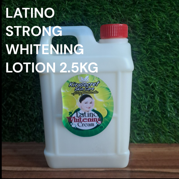 LATINO WHITENING BODY LOTION 15 SHADES 2.5KG VERY STRONG WHITENING It Whiten the skin fast and Smooth