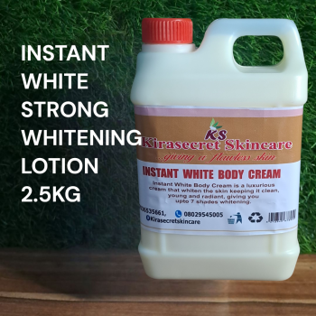 INSTANT WHITE BODY LOTION 15 SHADES VERY STRONG WHITENING 2.5KG