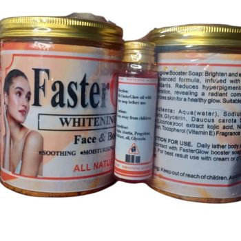 FASTER GLOW WHITENING SOAP 500g