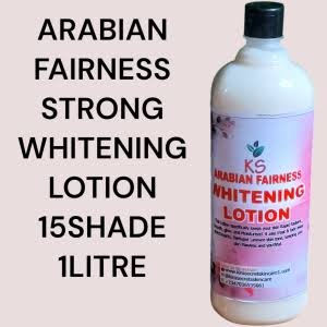 ARABIAN FAIRNESS WHITENING LOTION 15SHADE 1LITRE STRONG WHITENING