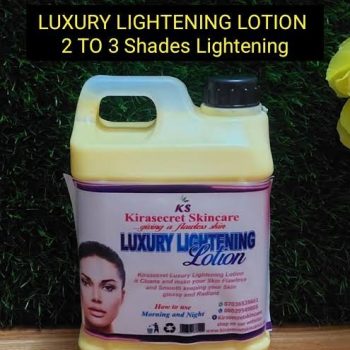 LUXURY LIGHTENING BODY LOTION 2/3 Shades LIGHTENING VRRY ACTIVE 2.5KG It Lighten and Smooth the Skin very Fast