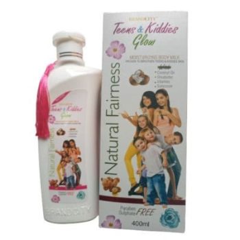 TEENS & KIDDIES NATURAL FAIRNESS GLOW LOTION 400ml