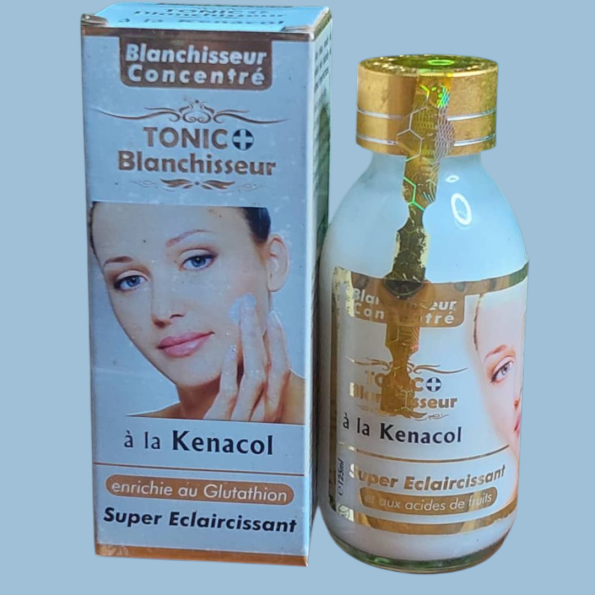TONIC BLANCHISSEUR WITH KENACOL ENRICHED WITH GLUTATHIONE SUPER BRIGHTENING CONCENTRATE 125ML