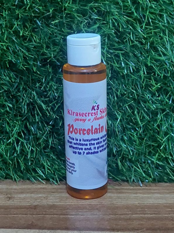 PORCELAIN WHITENING BODY OIL FAST ACTION 100ML SUPER STRONG 15 SHADES It Whiten the skin VERY Fast