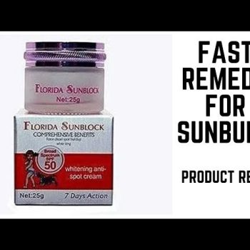 FLORIDA SUNBLOCK FACE CREAM 30g For Sunburn and sunscreen