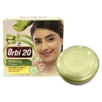 ORBI 20 ANTI MARKS ALOE VERA WHITENING FACE CREAM 100g SHIRLEY