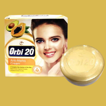 ORBI 20 ANTI MARKS PAPAYA FACE CREAM 100g SHIRLEY