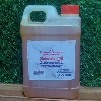 PORCELAIN WHITENING BODY OIL 15 Shade 2.5 Litre SUPER STRONG It Whiten the Skin very Fast