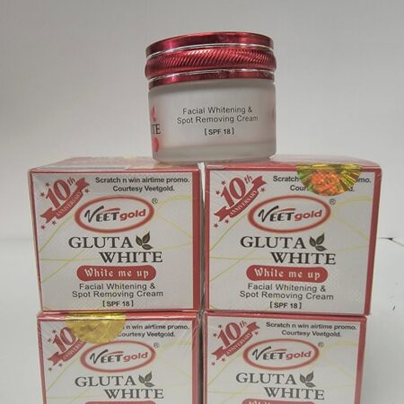 VEETGOLD GLUTA WHITE FACE CREAM 30g