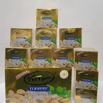 VEETGOLD TURMERIC WHITENING FACE CREAM SPF 18 50G