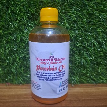 PORCELAIN WHITENING BODY OIL 15 Shade 500ML SUPER STRONG WHITENING It Whiten the Skin very Fast