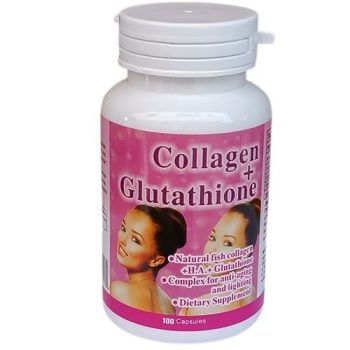 COLLAGEN + GLUTATHIONE WHITENING SUPPLEMENT 100 capsule