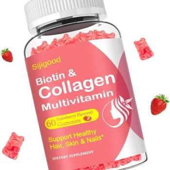 COLLAGEN GUMMIES WITH BIOTIN AND VITAMIN C 60 capsules SUPPLEMENT