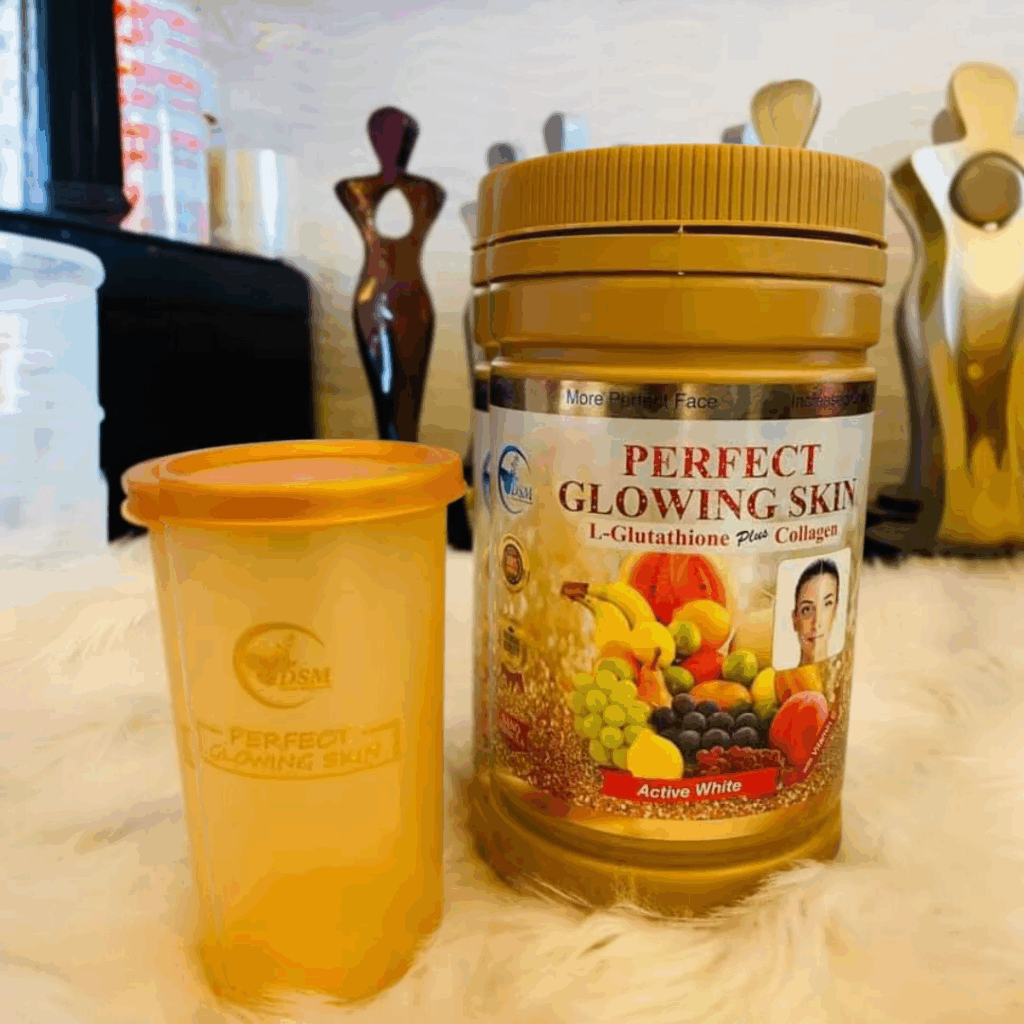 PERFECT GLOWING SKIN L GLUTATHIONE PLUS COLLAGEN SUPPLEMENT 1Kg