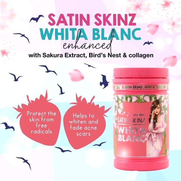 PREMIX SATIN SKINZ WHITA BLANCA DRINK SUPPLEMENT 1Kg