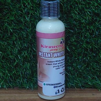 INSTANT WHITE BODY LOTION 15 Shades VERY STRONG WHITENING 250ML If Whiten and Clear Darkspot out of the Skin very Fast