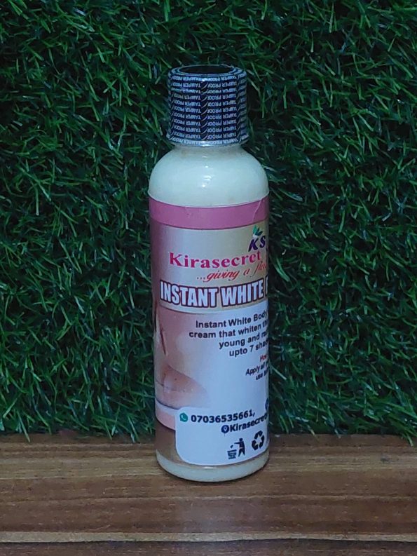 INSTANT WHITE BODY LOTION 15 Shades VERY STRONG WHITENING 250ML If Whiten and Clear Darkspot out of the Skin very Fast