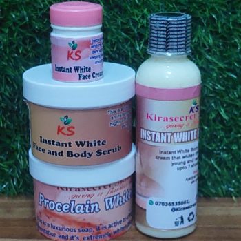 INSTANT WHITE 15 SHADES VERY STRONG WHITENING SET 1.3KG This set Whiten the Skin very Fast and Clean