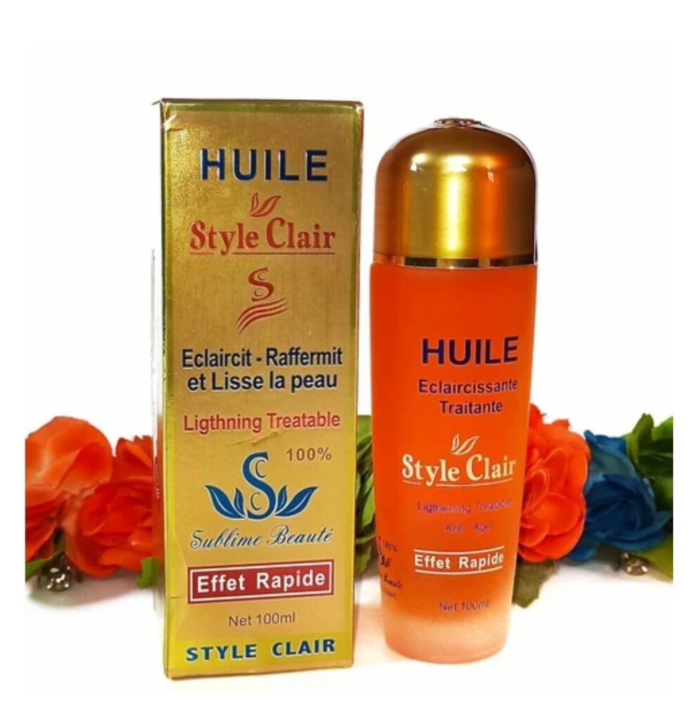 STYLE CLAIR OIL 100ml For LIGHTENING and GLOWING