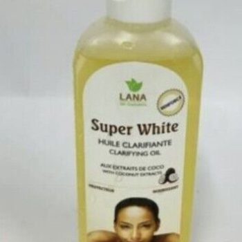 SUPER WHITE LIGHTENING OIL HUILE ECLSIRECISSANT 125ml