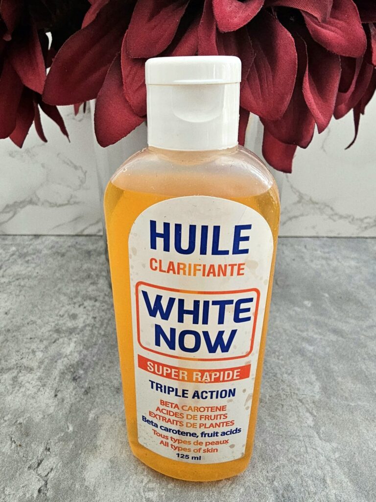 WHITE NOW OIL 125ML