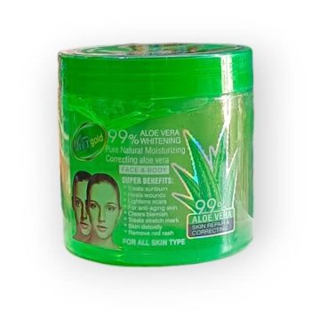VEETGOLD 99% ALOE VERA GEL WHITENING PURE NATURAL MOISTURIZING CORRECTING 500ml