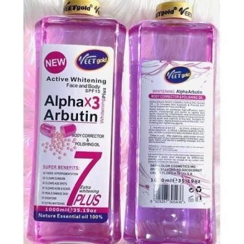 VEETGOLD ALPHA ARBUTIN OIL 1LTR