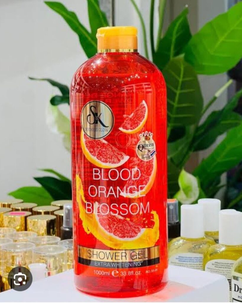 SK BLOOD ORANGE BLOSSOM WHITENING SHOWER GEL 1000ml