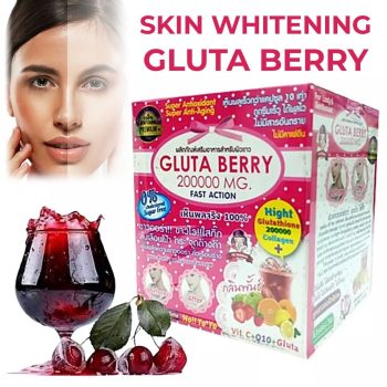 GLUTA BERRY FAST ACTION WHITENING DRINK 150g