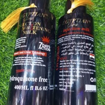EGYPTIAN GLOW INJECTION WHITENING MILK LOTION 400ml