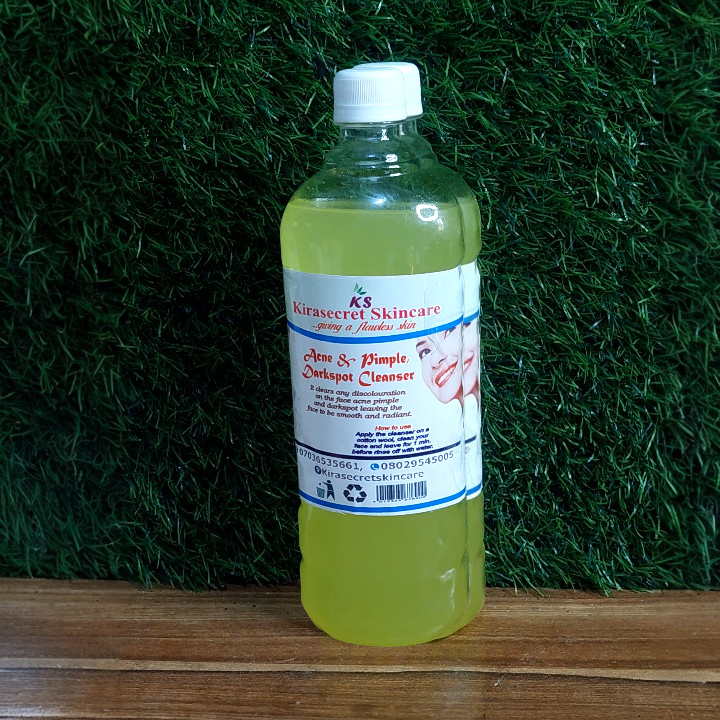 ACNE PIMPLE AND DARKSPOT REMOVER FACE CLEANSER 1Liter It Clears the Face Very Fast