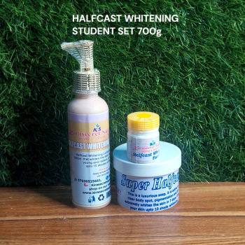 HALFCAST STRONG WHITENING STUDENT SET 15 SHADES 700G SUPER STRONG EFFECTIVE