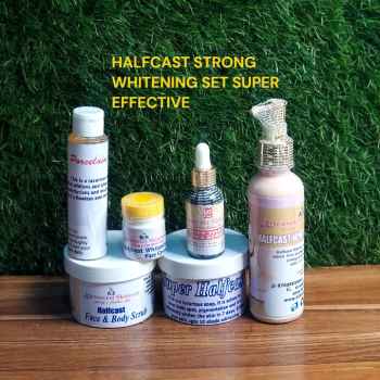 HALFCAST STRONG WHITENING FULL MEDIUM SET 15 SHADES 1.3kg SUPER STRONG EFFECTIVE