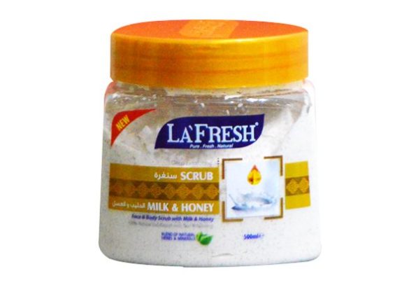 LA FRESH MILK & HONEY SCRUB 500ml